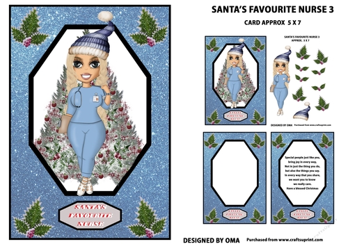 SANTAS FAVORITE NURSE 3