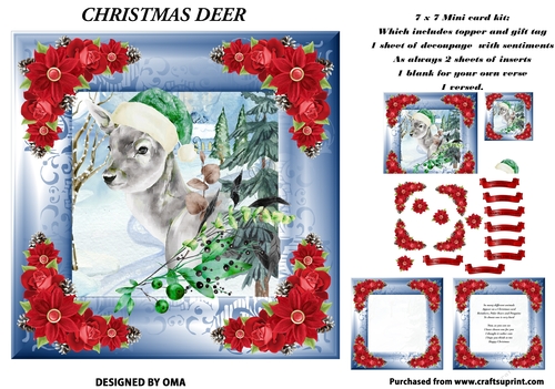 CHRISTMAS DEER