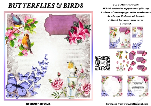 Butterflies & Birds