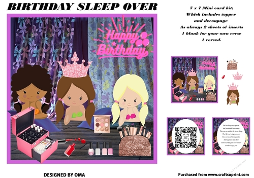 Birthday Sleep over