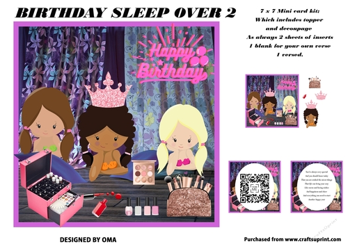 BIRTHDAY SLEEPOVER 2