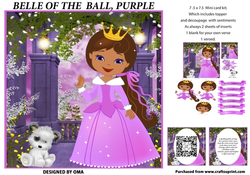 BELLE OF THE BALL, PURPLE