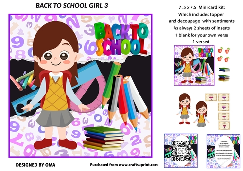 Back to School, girl 3