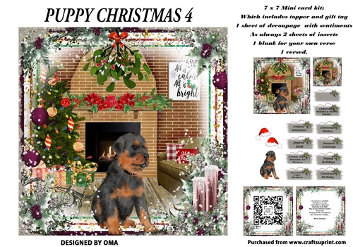 CHRISTMAS WISHES, PUPPY KISSES 4