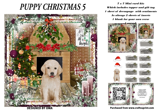 CHRISTMAS WISHES, PUPPY KISSES 5