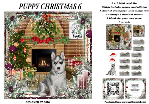 CHRISTMAS WISHES, PUPPY KISSES 6