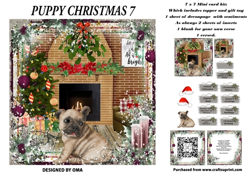 CHRISTMAS WISHES, PUPPY KISSES 7