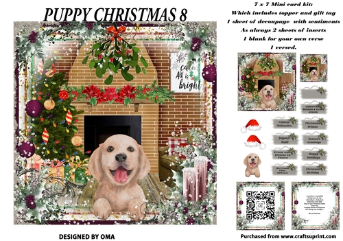 CHRISTMAS WISHES, PUPPY KISSES 8