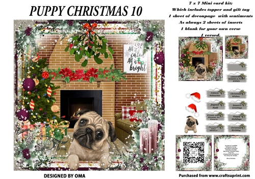 CHRISTMAS WISHES, PUPPY KISSES 10