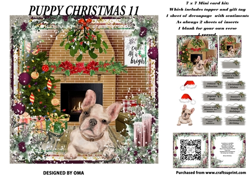 CHRISTMAS WISHES, PUPPY KISSES 11