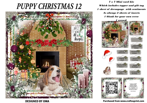 CHRISTMAS WISHES, PUPPY KISSES 12