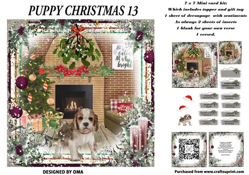 CHRISTMAS WISHES, PUPPY KISSES 13