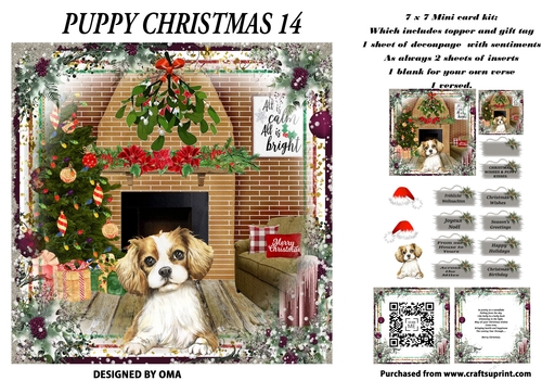 CHRISTMAS WISHES, PUPPY KISSES 14