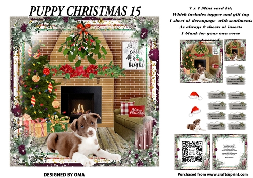 CHRISTMAS WISHES, PUPPY KISSES 15