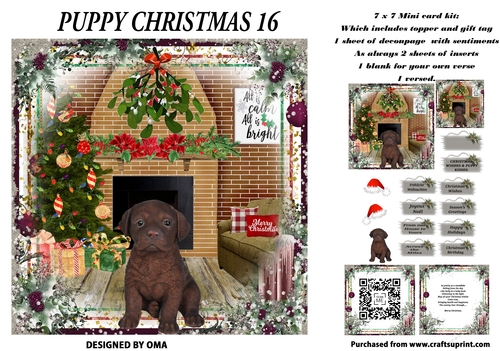 CHRISTMAS WISHES, PUPPY KISSES 16