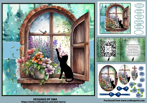THE CAT AND BUTTERFLY 2