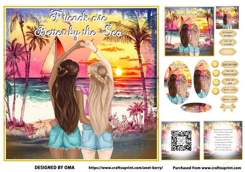 FRIENDS ARE BETTER BY THE SEA