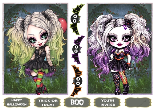 HALLOWEEN GIRLS 2