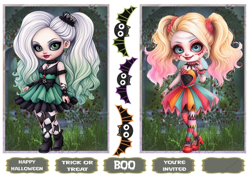 HALLOWEEN GIRLS 4