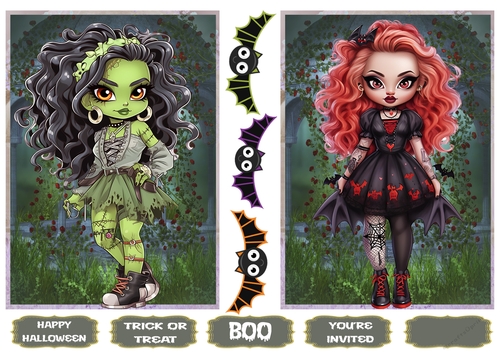 HALLOWEEN GIRLS 6