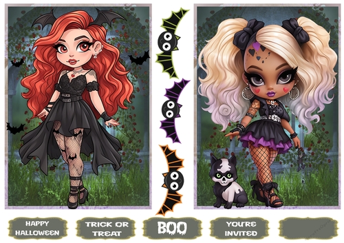 HALLOWEEN GIRLS 8