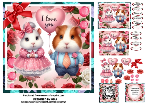 CUTE ROMANCE / HAMSTERS