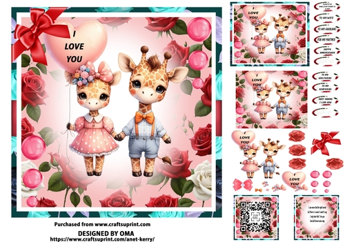 CUTE ROMANCE / GIRAFFS