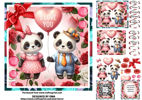 CUTE ROMANCE / PANDAS