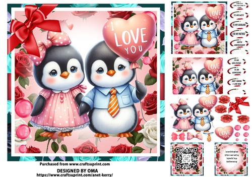 CUTE ROMANCE / PENGUINS