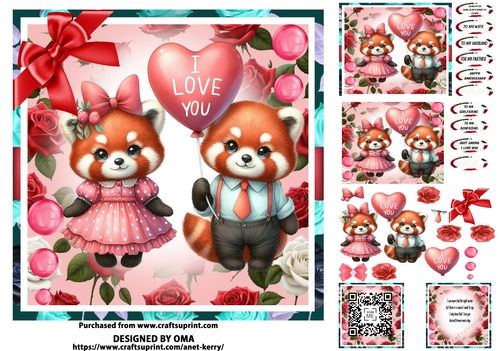 CUTE ROMANCE / RED PANDAS