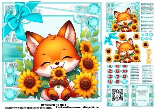 SUNFLOWER CUTIES/FELIX FOX