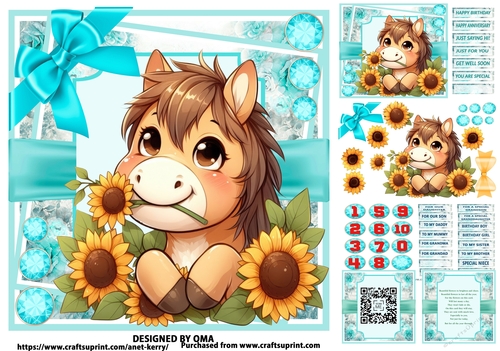 SUNFLOWER CUTIES / HOLLY HORSE