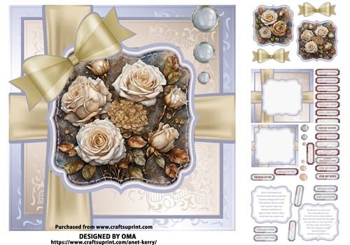 Floral card 1