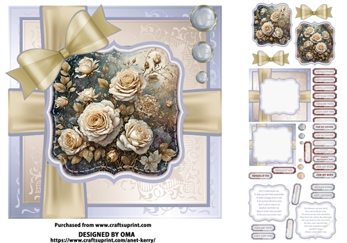 Floral card 4