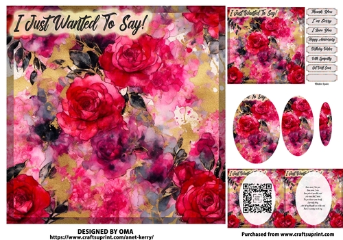 ROSES/ RED & PINK 3
