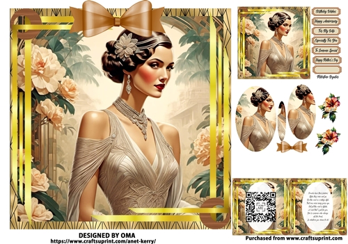 Art Deco Lady 3