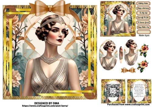 Art Deco Lady 11
