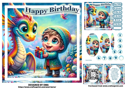 Birthday Dragon 4
