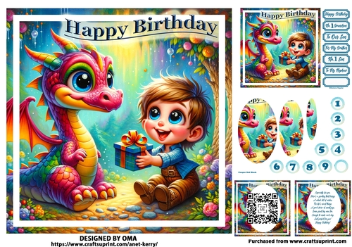 Birthday Dragon 5