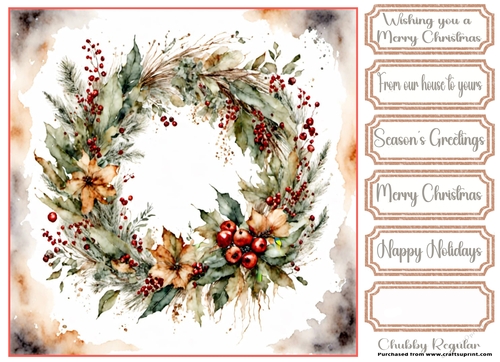 Christmas Wreath 12