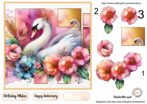 Birds & Flora, Swan 1