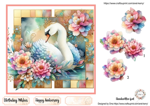 Birds & Flora, Swan 3