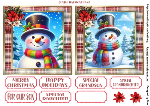 Christmas Snowman 2