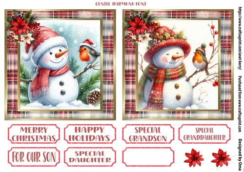 Christmas Snowman 3