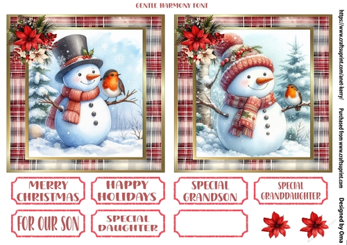 Christmas Snowman 5