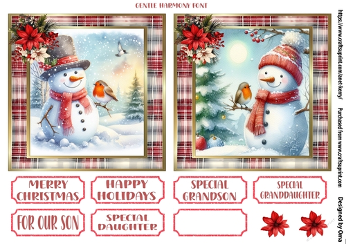 Christmas Snowman 6