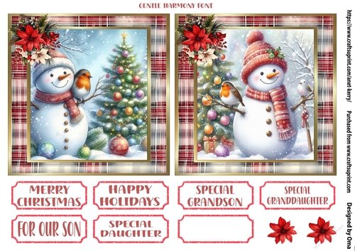Christmas Snowman 8