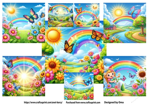 RAINBOW GARDEN 1