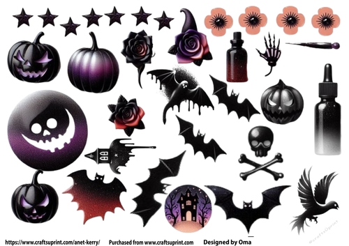 HALLOWEEN EMBELLISHMENTS 3