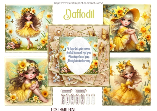 Flower Fairies / Daffodil